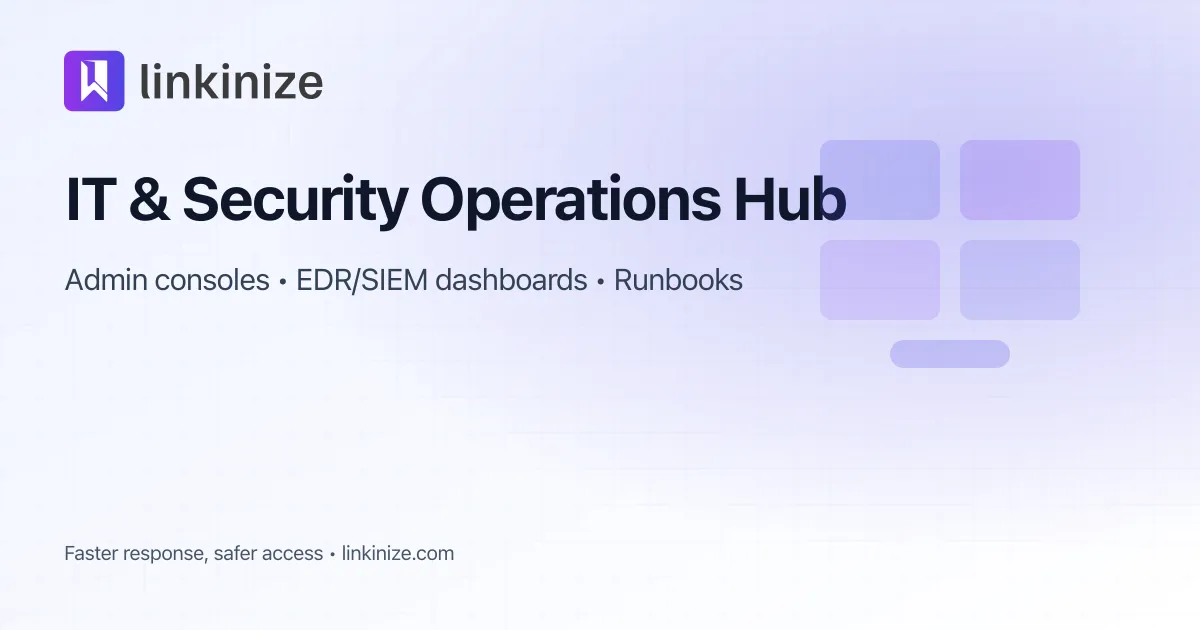 IT & Security Operations